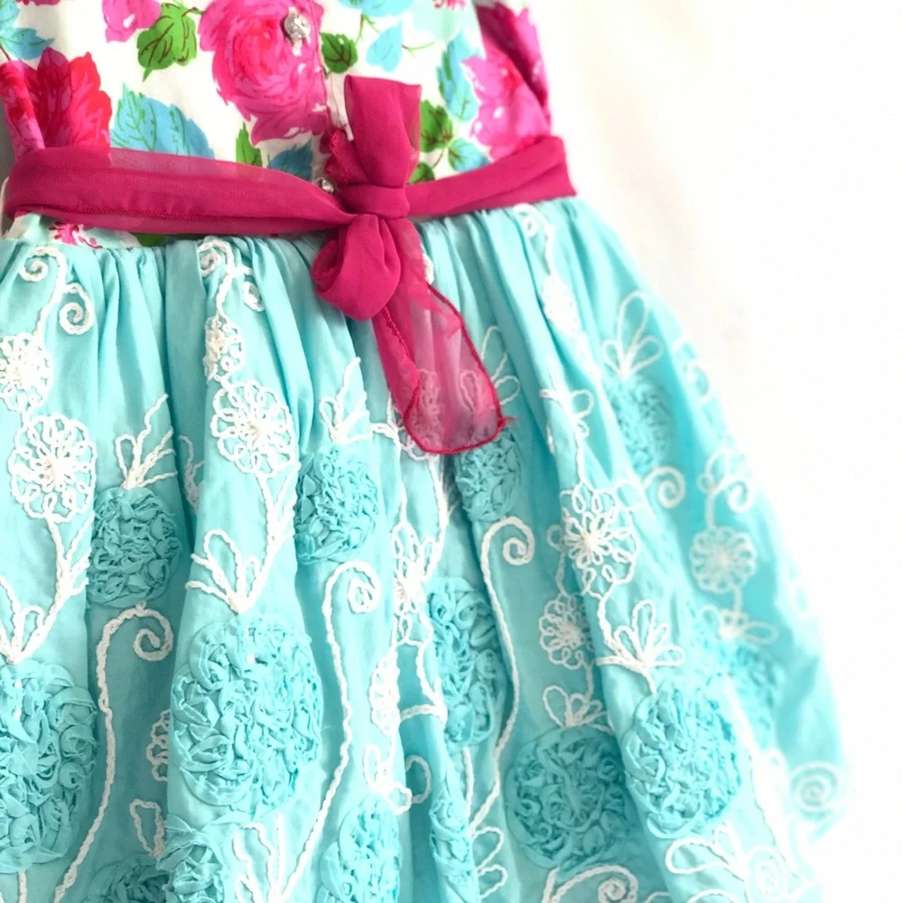 {Mabel & Moxie} whimsical floral dress